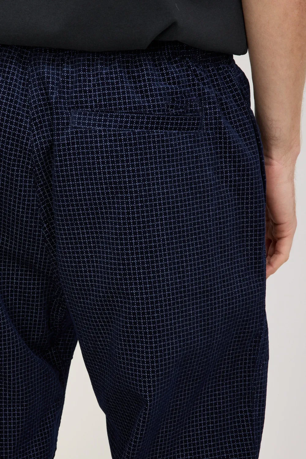 Small Plaid Casual Trousers