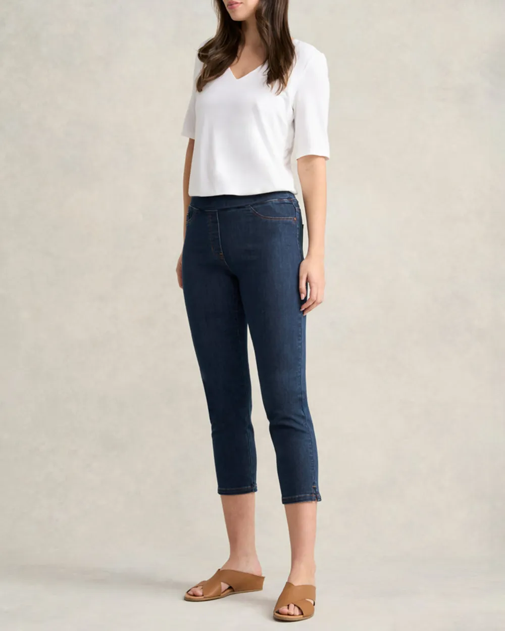 Ankle Length Slim Fit Pants