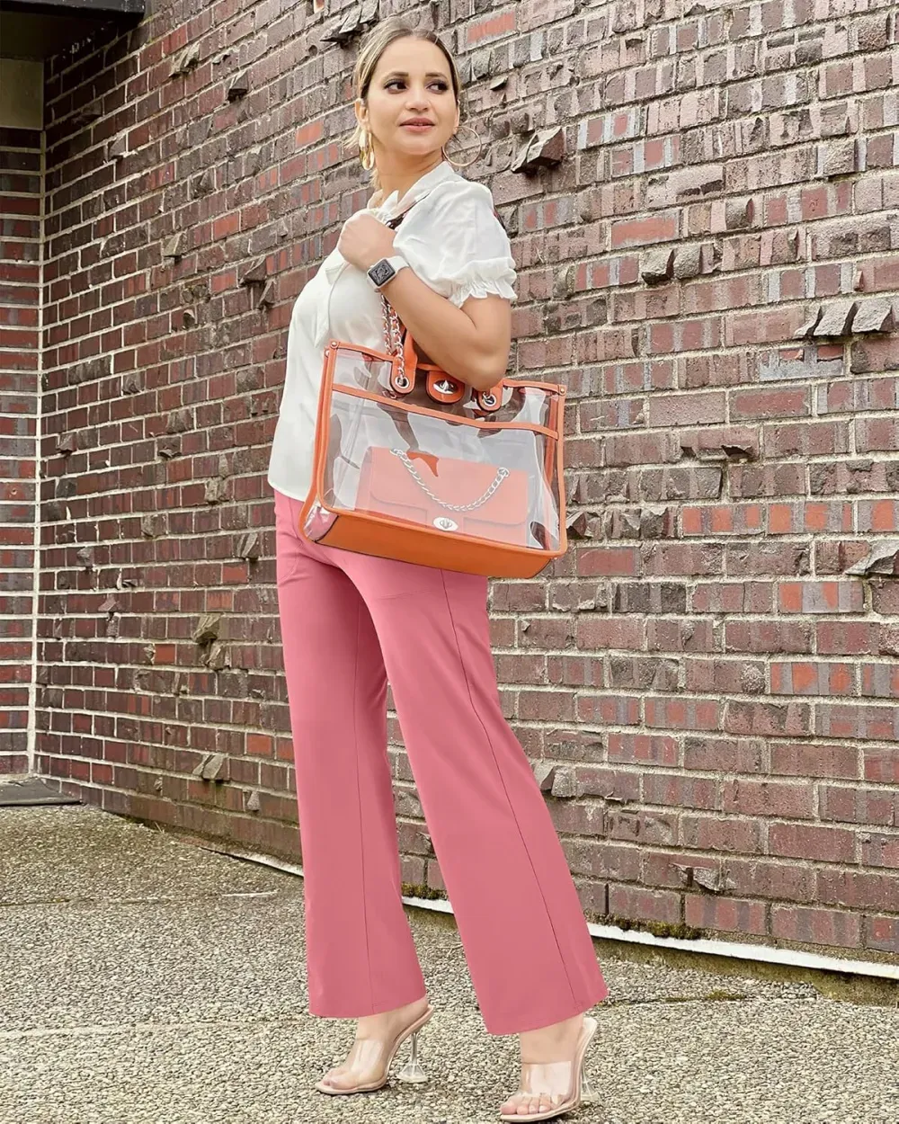 G4Free Wide Leg Pants for Women Loose Yoga Pants with Pockets Petite/Regular/Tall Stretch Casual Lounge Pants