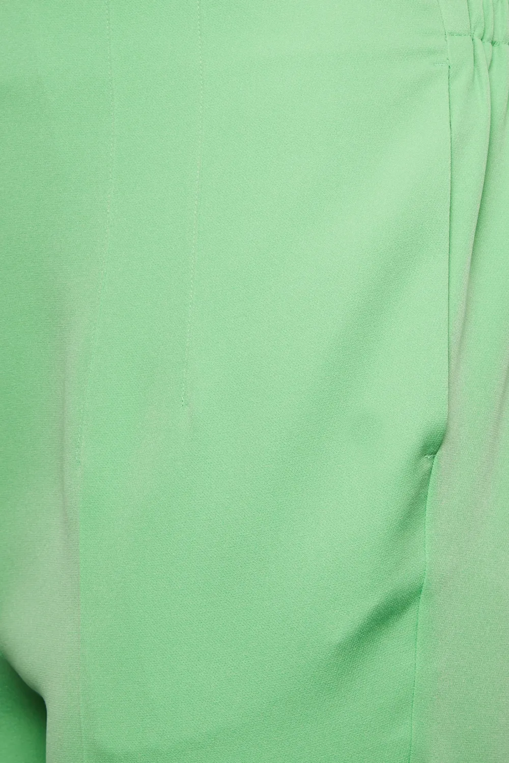 YOURS Curve Green Darted Waist Tapered Trousers