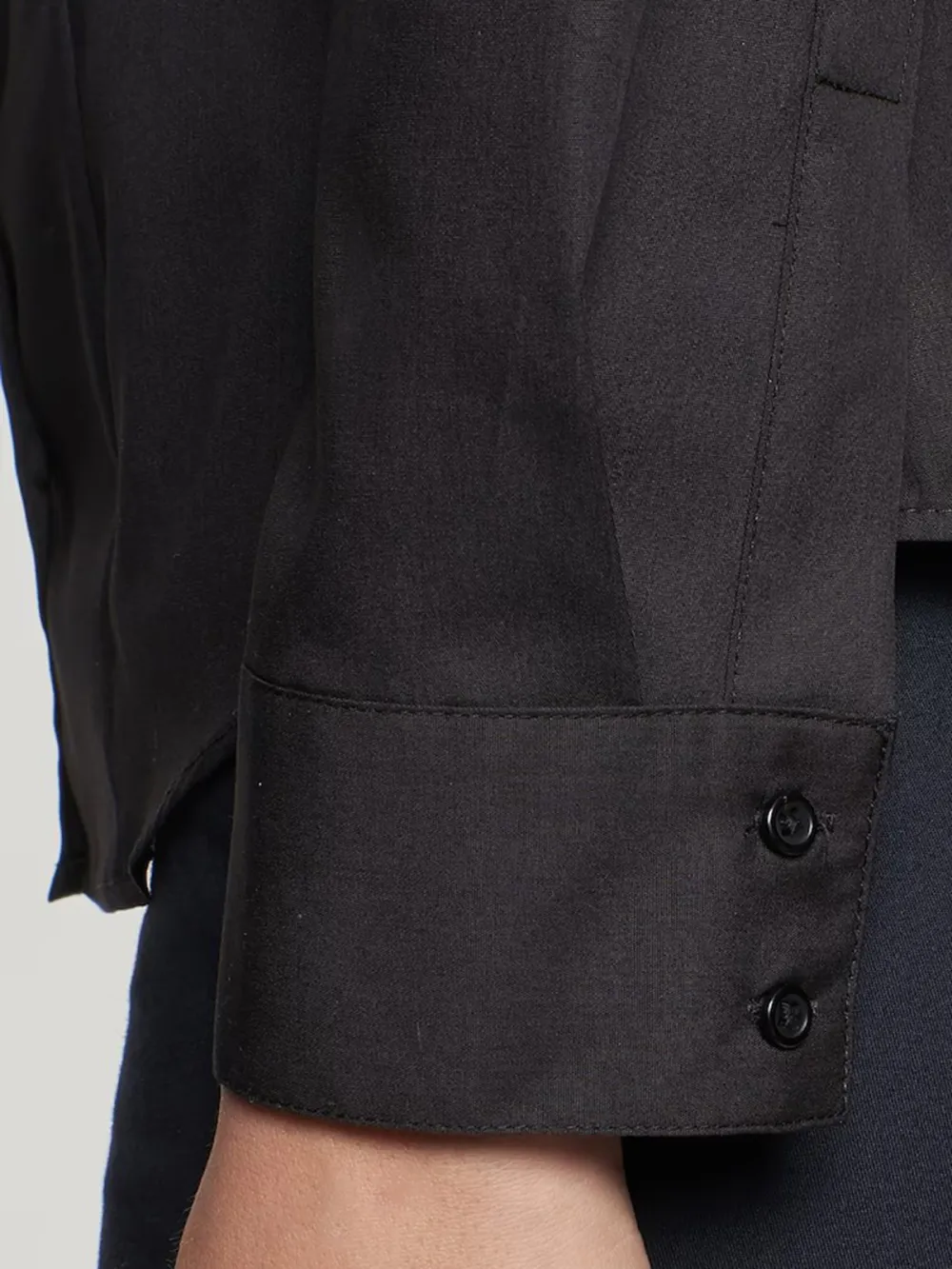 Plain Colored Long Sleeve Casual Style Blouses