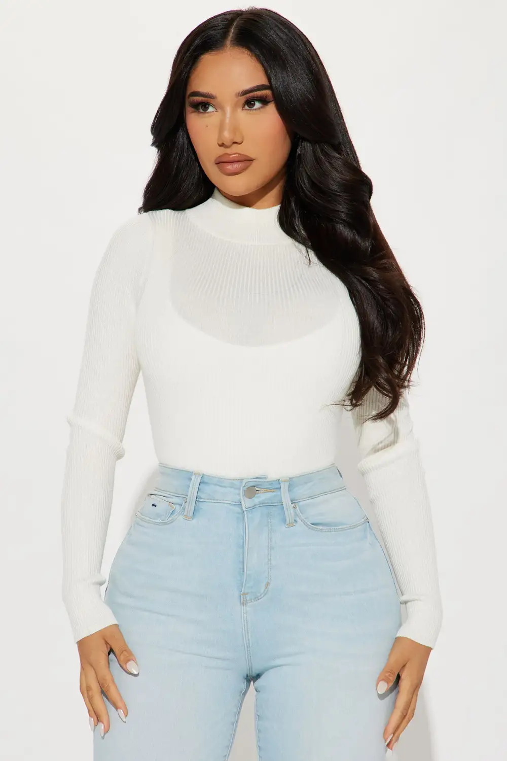 Day In Pasadena Sweater - White