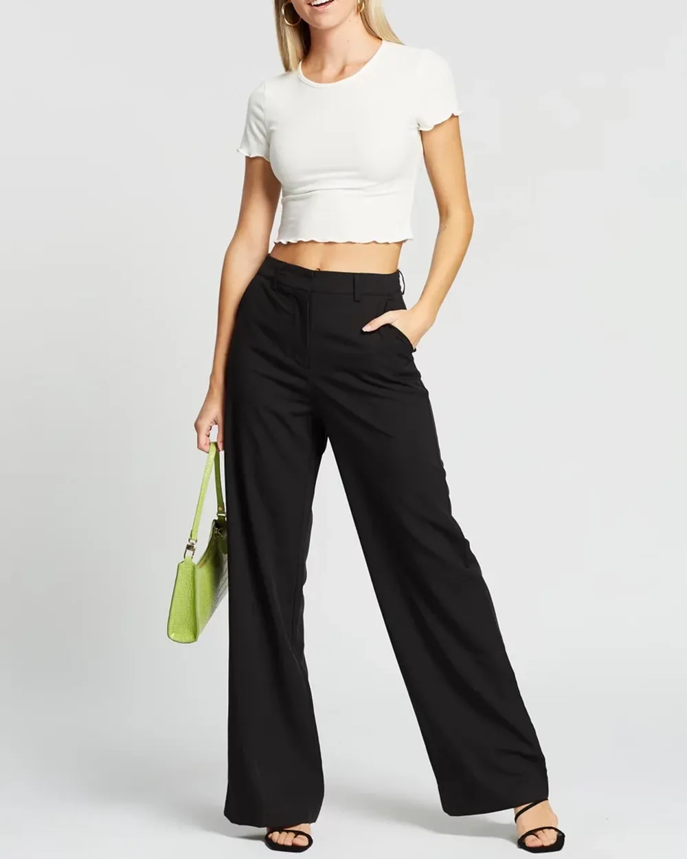 Black Wide Leg Pants