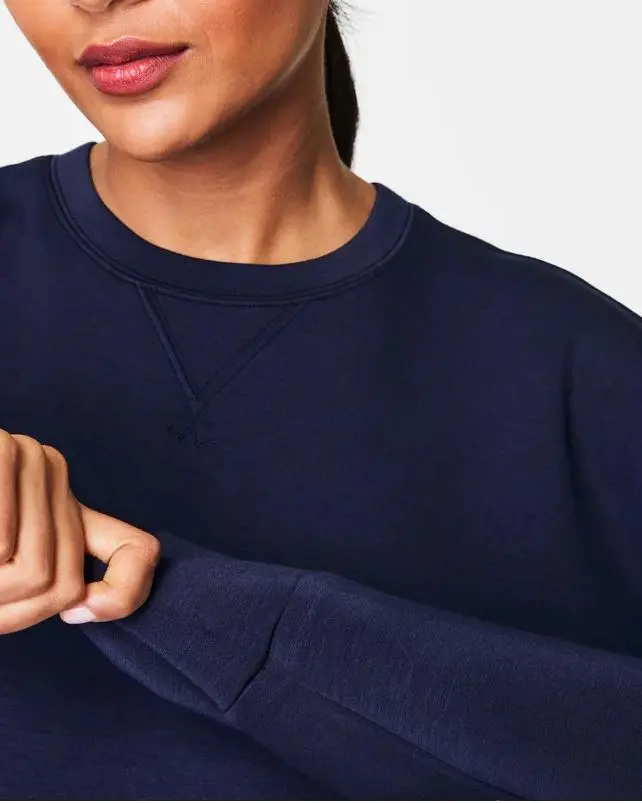 Long-Sleeved Crewneck Sweatshirt