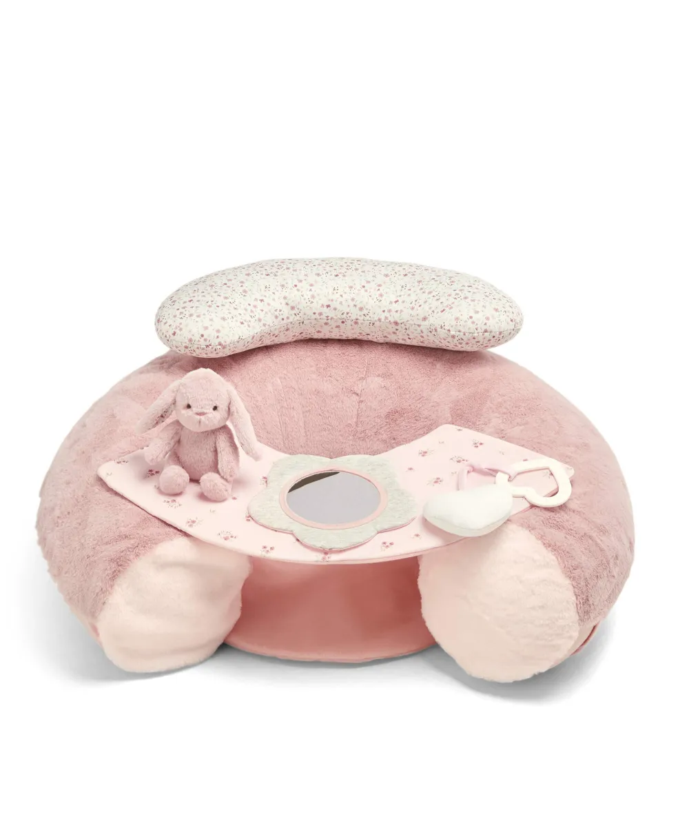 Sit & Play Interactive Floor Seat - Welcome to the World Bunny