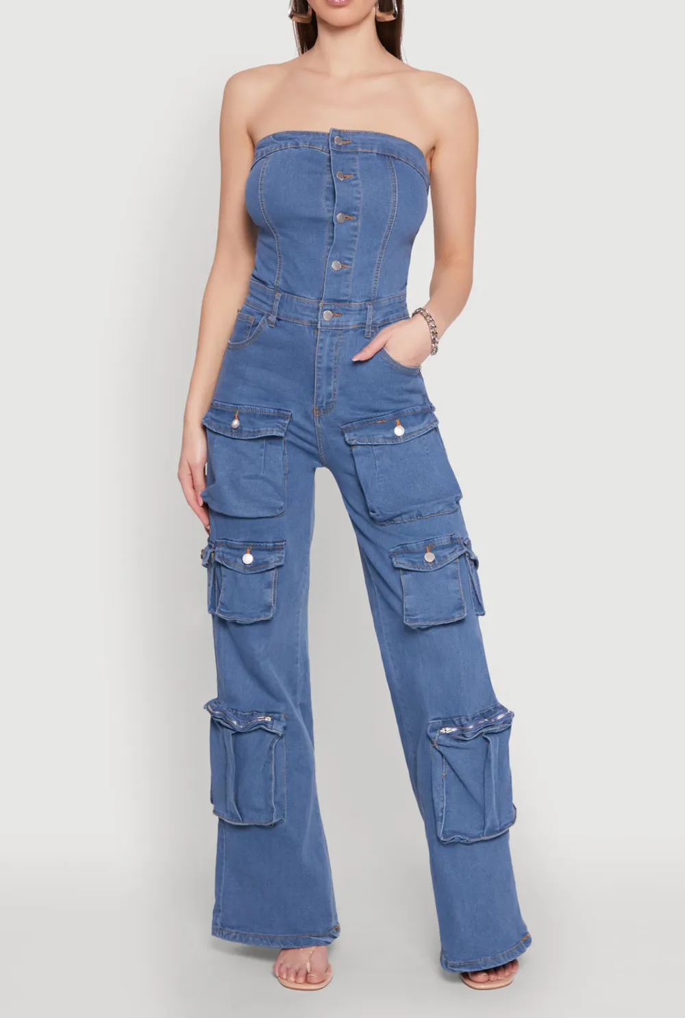 Multi Pocket Jumpsuit