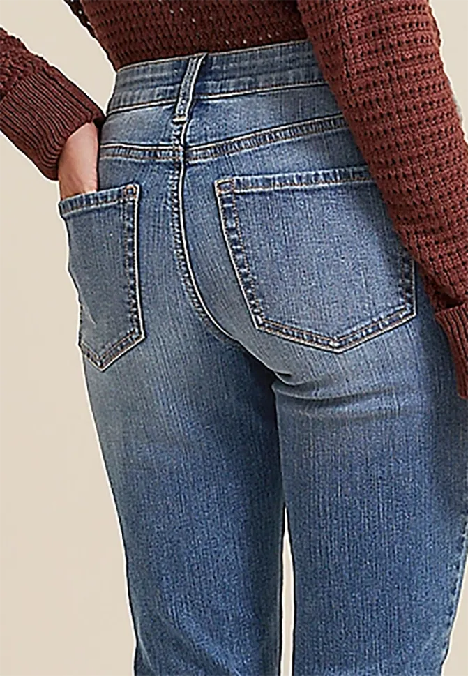 Classic Flare Mid Rise Jean