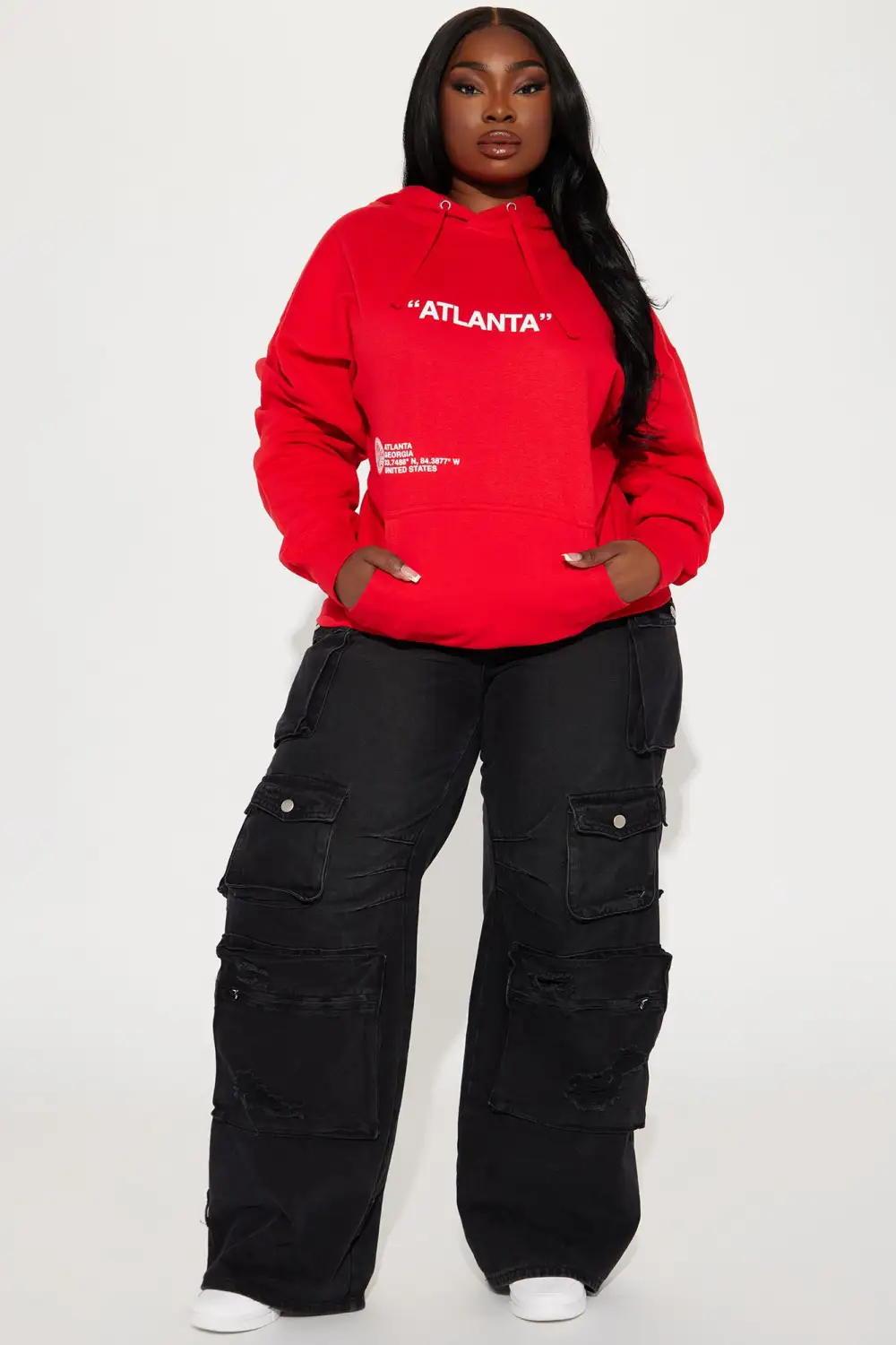 Destination Atlanta Hoodie - Red