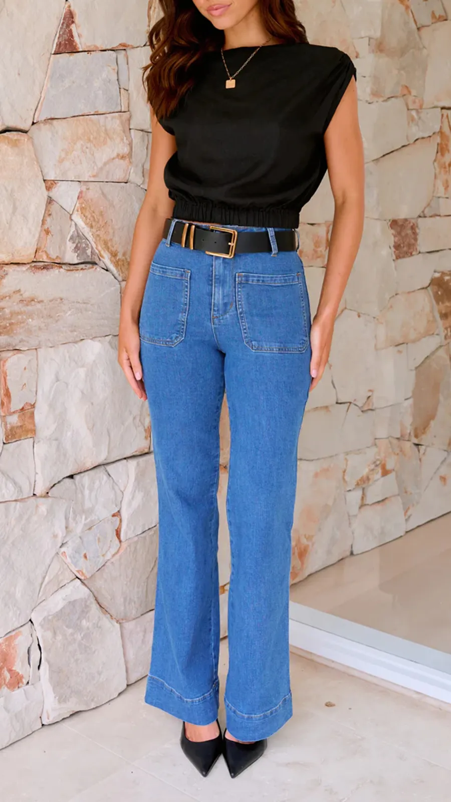 Soft Stretch Denim Jeans