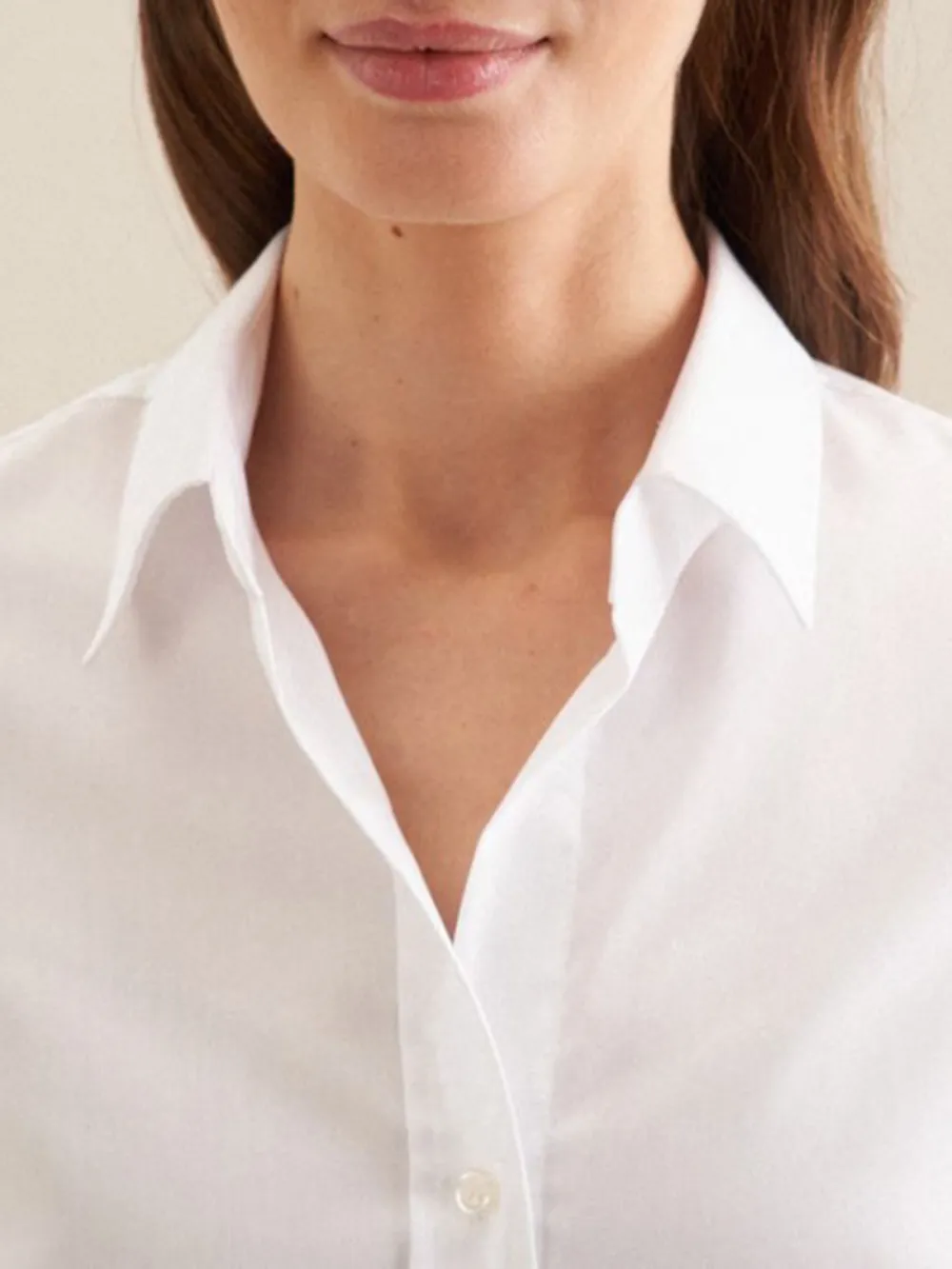 Plain Colored Long Sleeve Casual Style Blouses