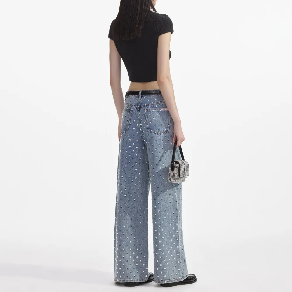 Black Jewel Button Knit Top