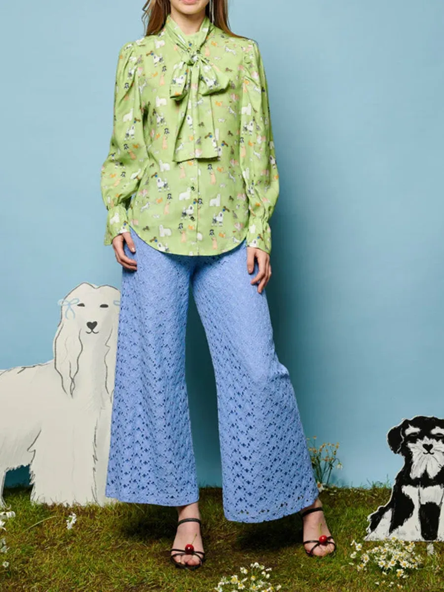 Fashion Comfortable Lace Trousers