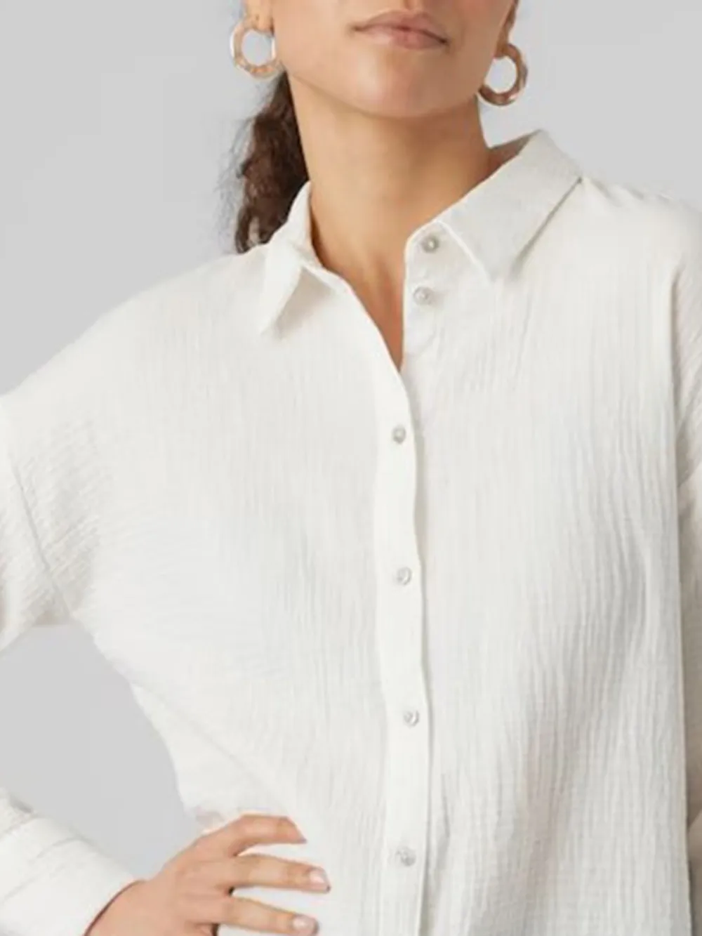 Kent Collar Long Sleeve Blouses