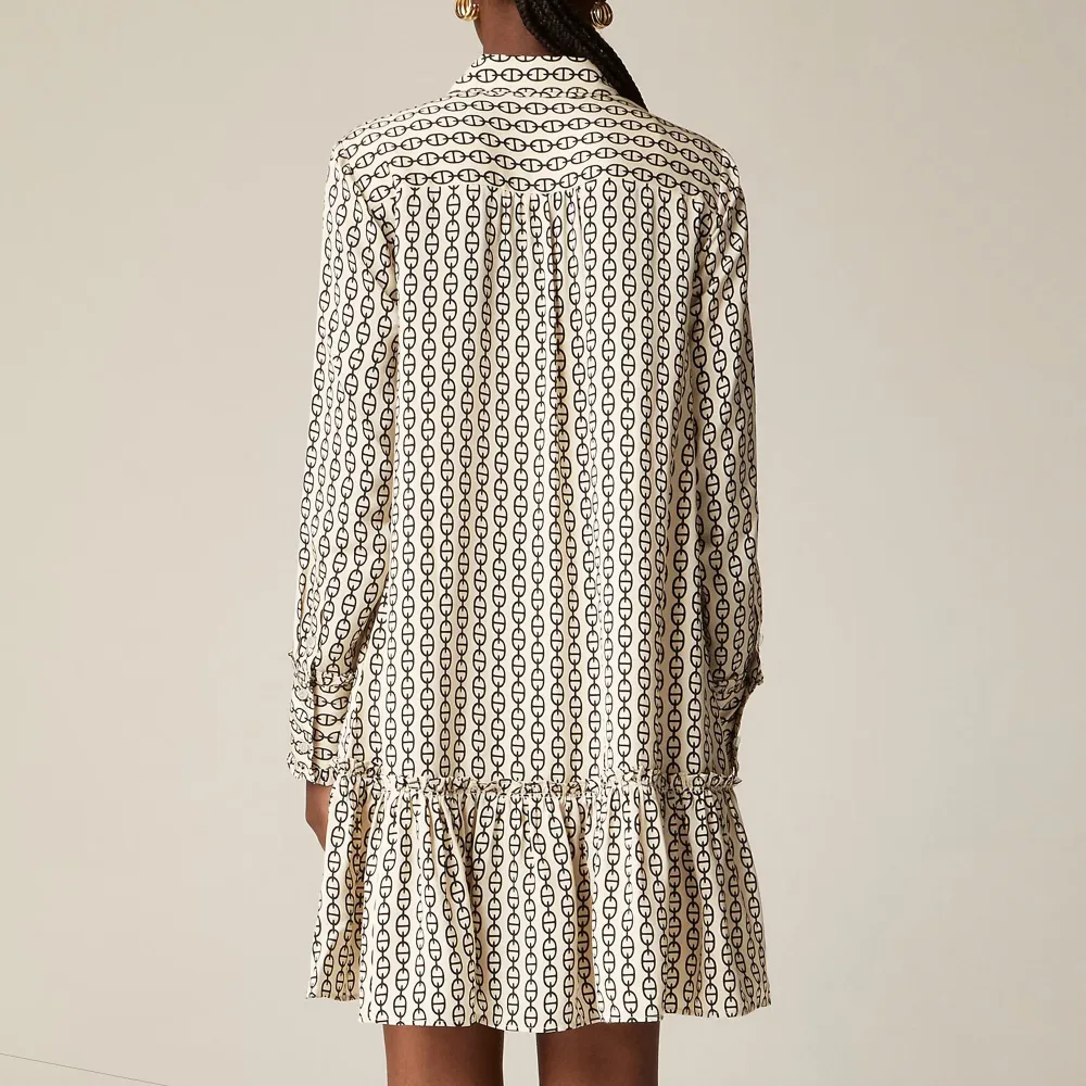 Vintage Links Printed Amelia Popover Mini Dresses