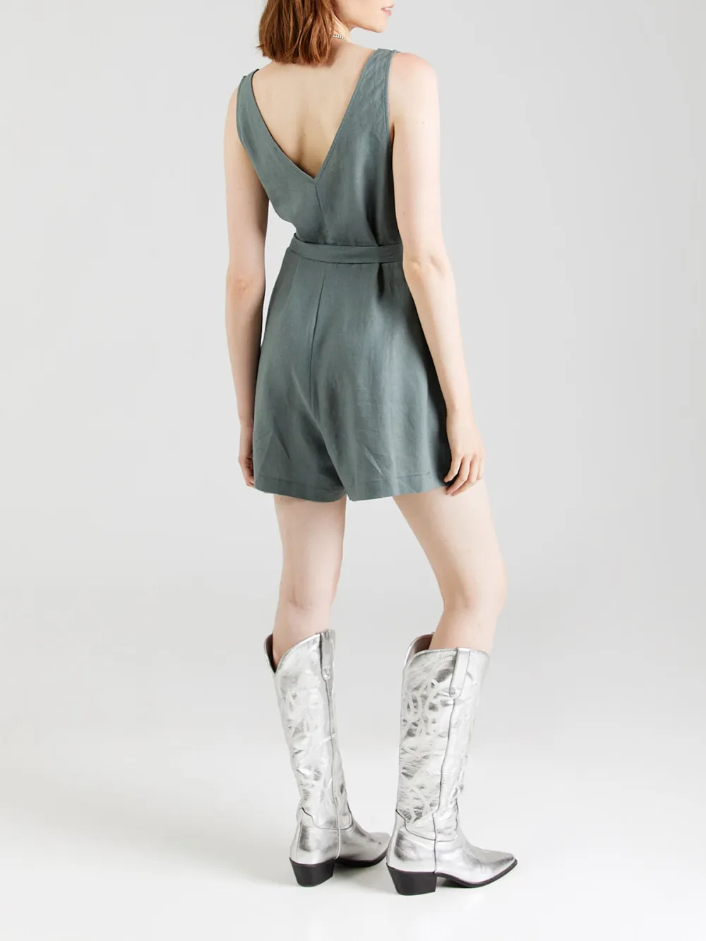 Casual Style Short Jumpsuit