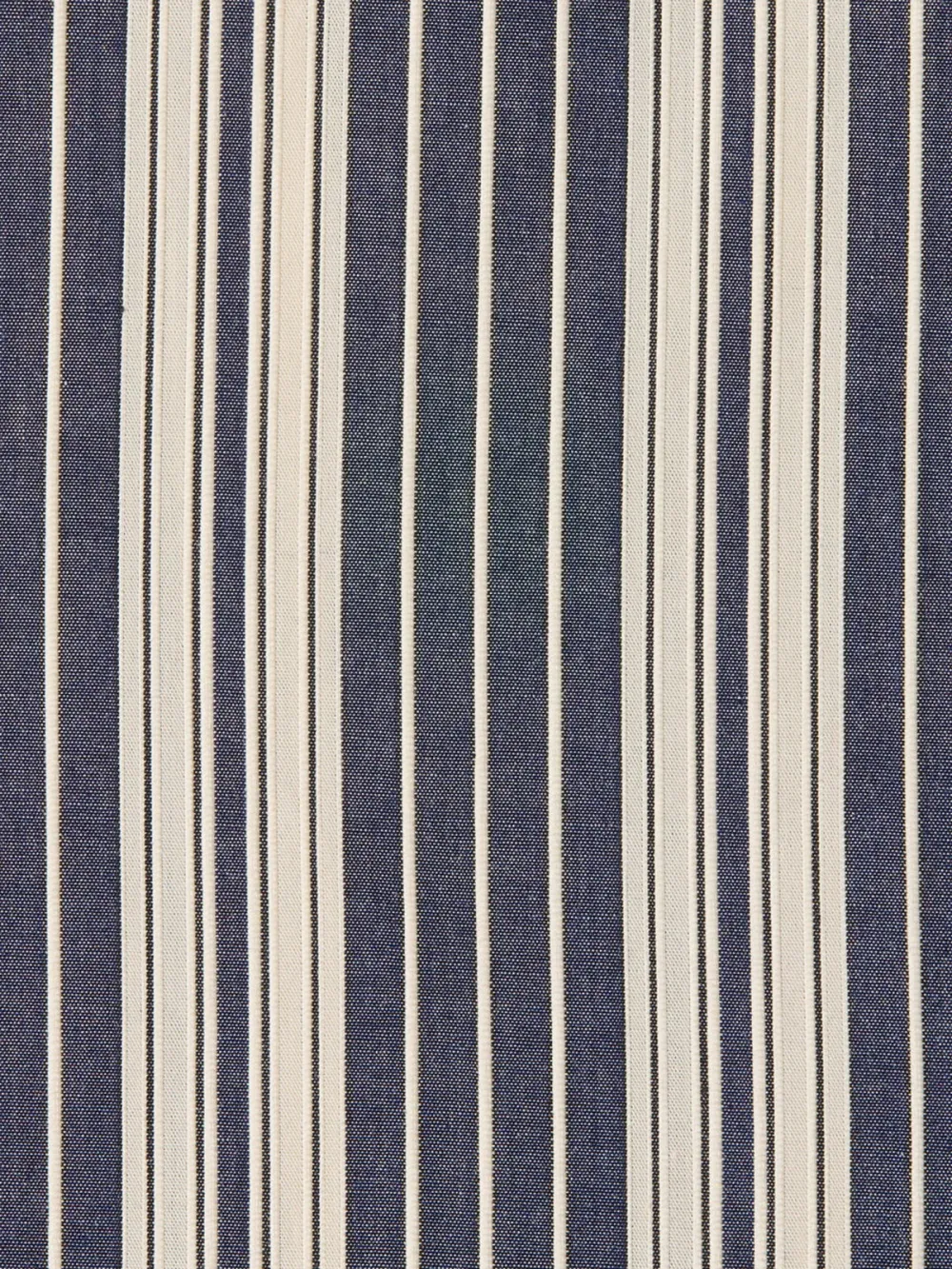 Casual Style Pant Navy Stripe