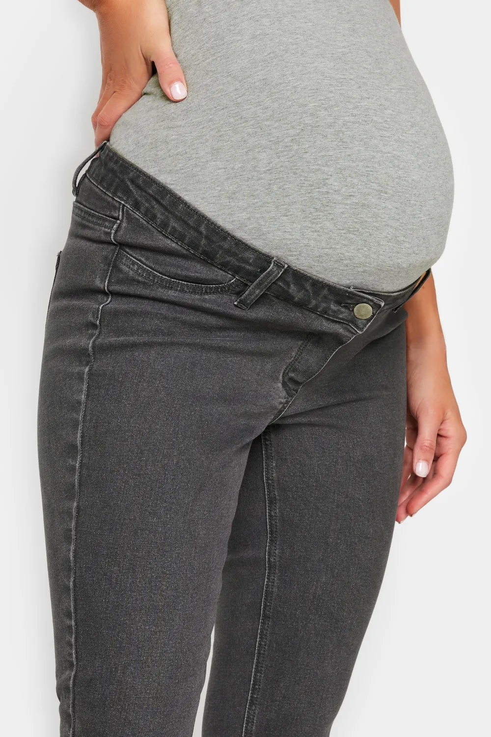 LTS Tall Maternity Mid Blue Skinny AVA Jeans