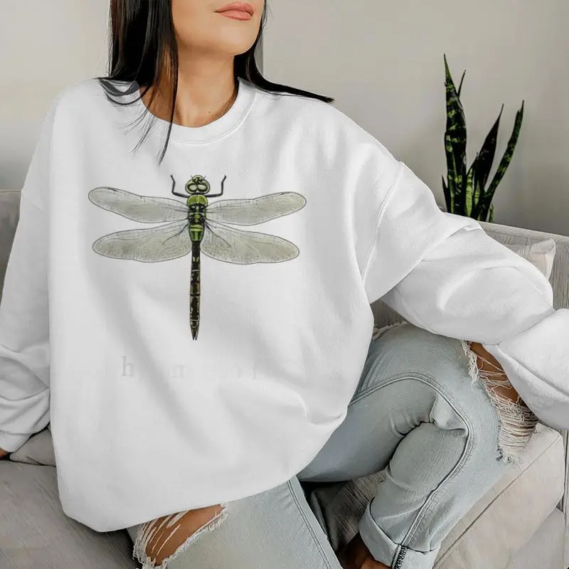 Why Am I So Fly Dragonfly Pun Insect Lover Women Sweatshirt