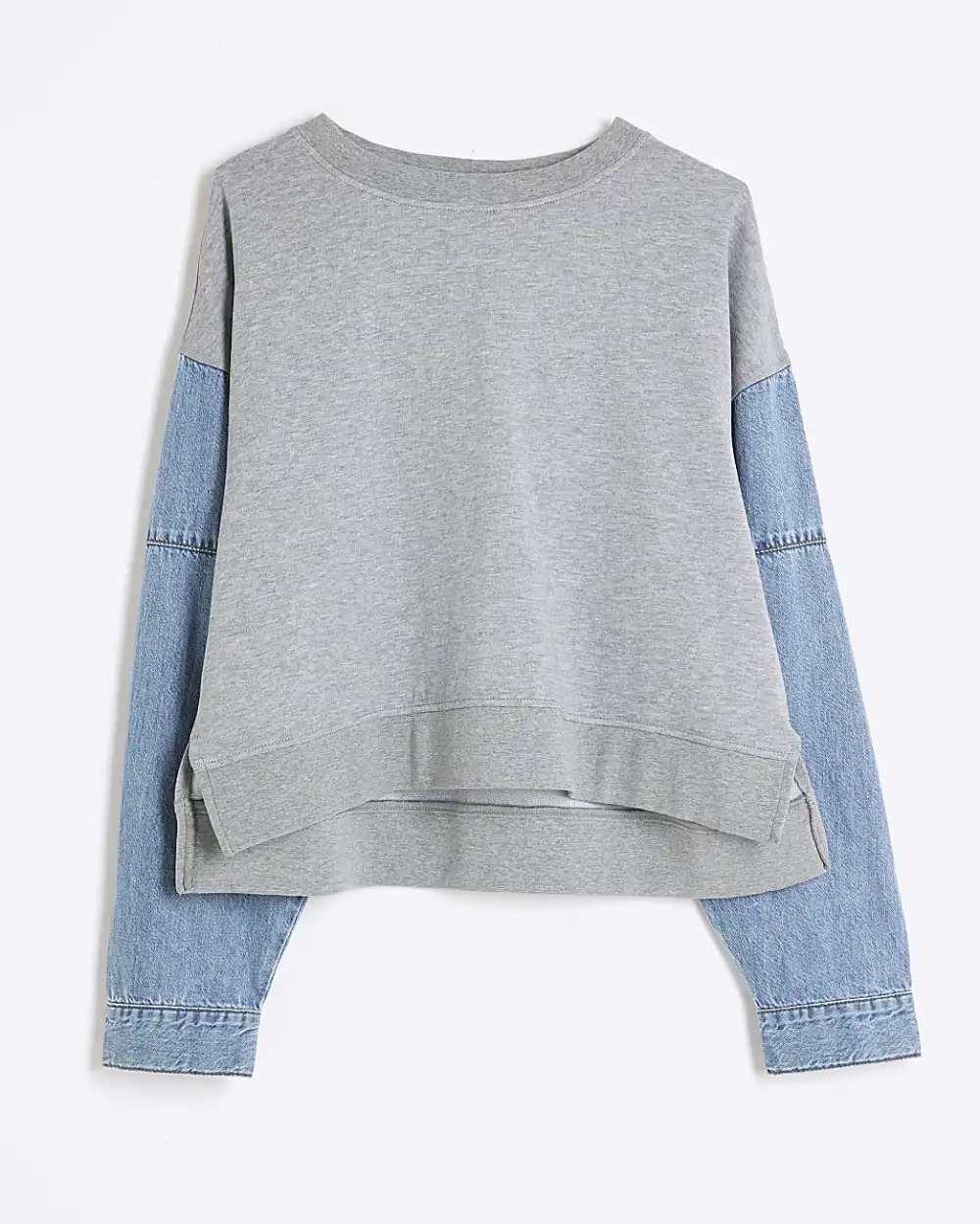 Designer Sleeve Round Neck Women's Sweatshirts