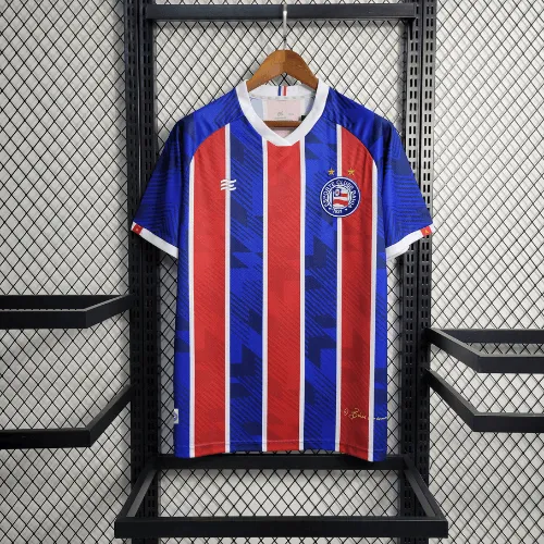 Camisa Bahia Away 23/24 - Azul e Vermelha