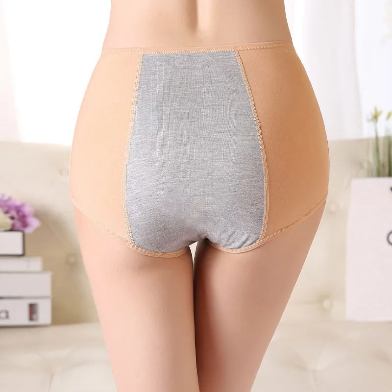 New Plus Size High Waist Leak Proof Panties Suitable For 110KG