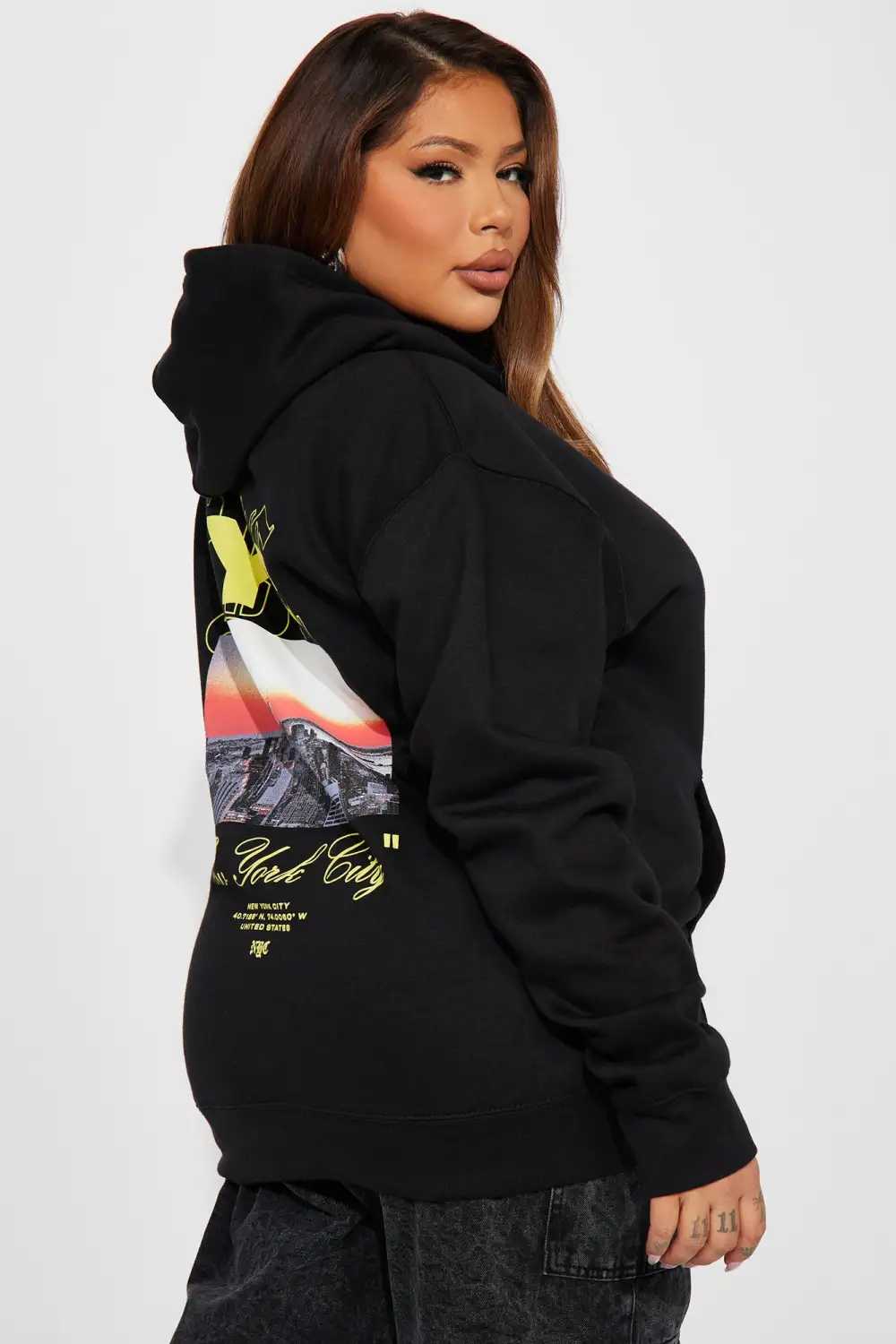 New York City Hoodie - Black