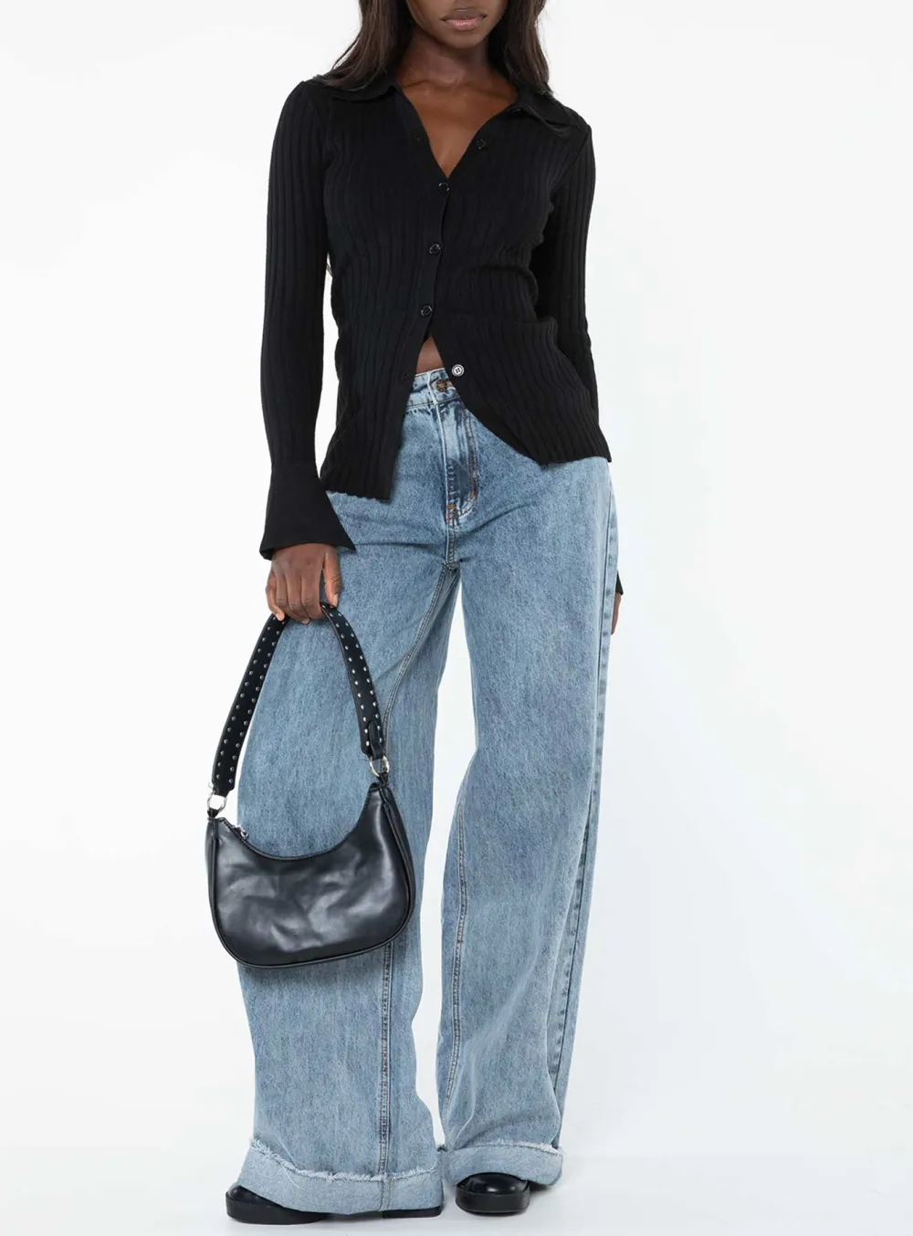 Lapel Knitted Cardigan