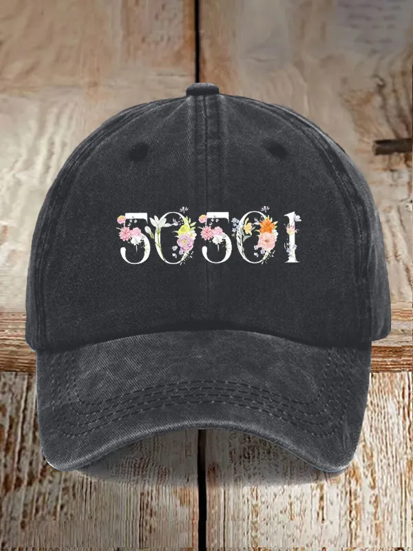Unisex 50501 Print Baseball Cap