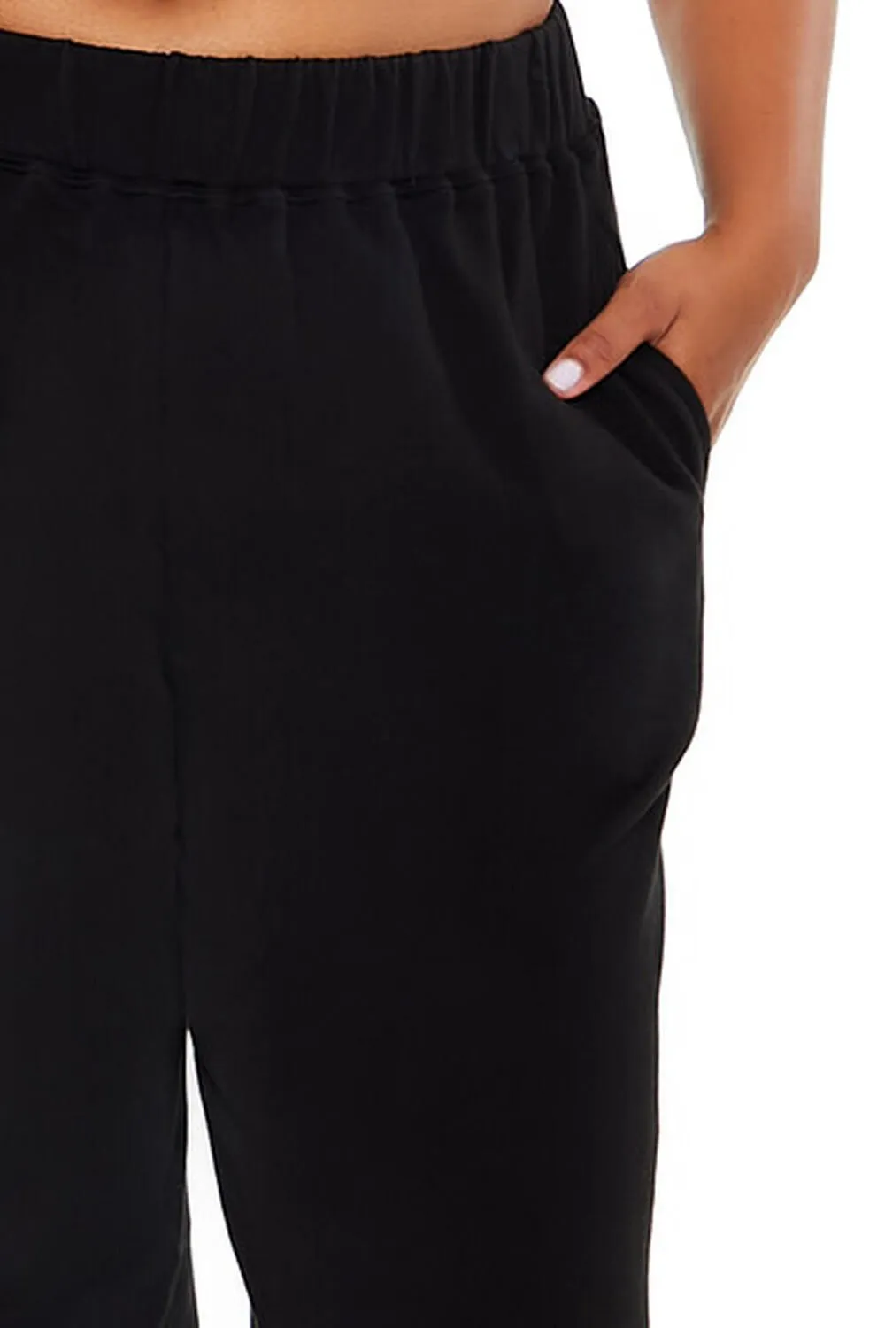 Plus Size French Terry Pants
