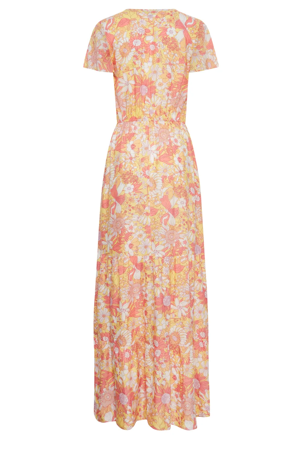 LTS Tall Yellow Floral Print Maxi Dress