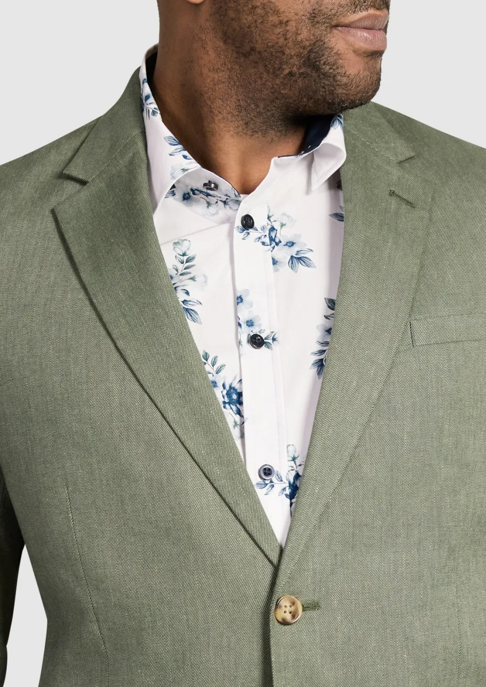 FERN LINEN BLEND BLAZER