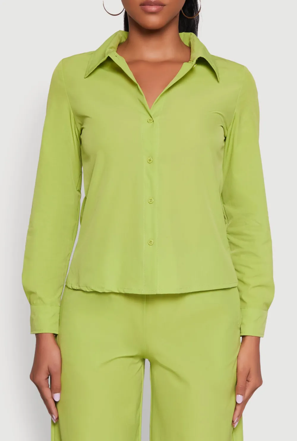 Slim Fit Long Sleeved Shirt