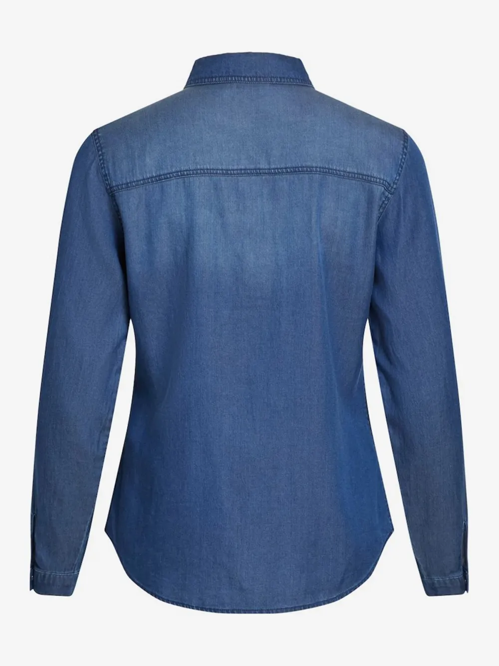 Kent Collar Long Sleeve Casual Style Blouses