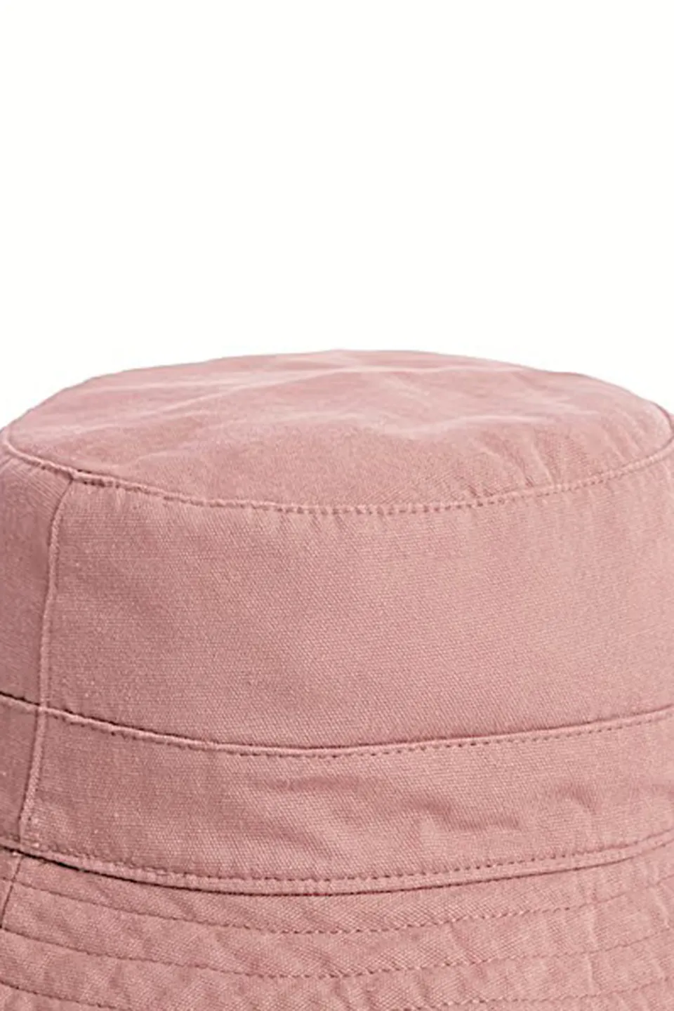 Distressed Cotton Bucket Hat