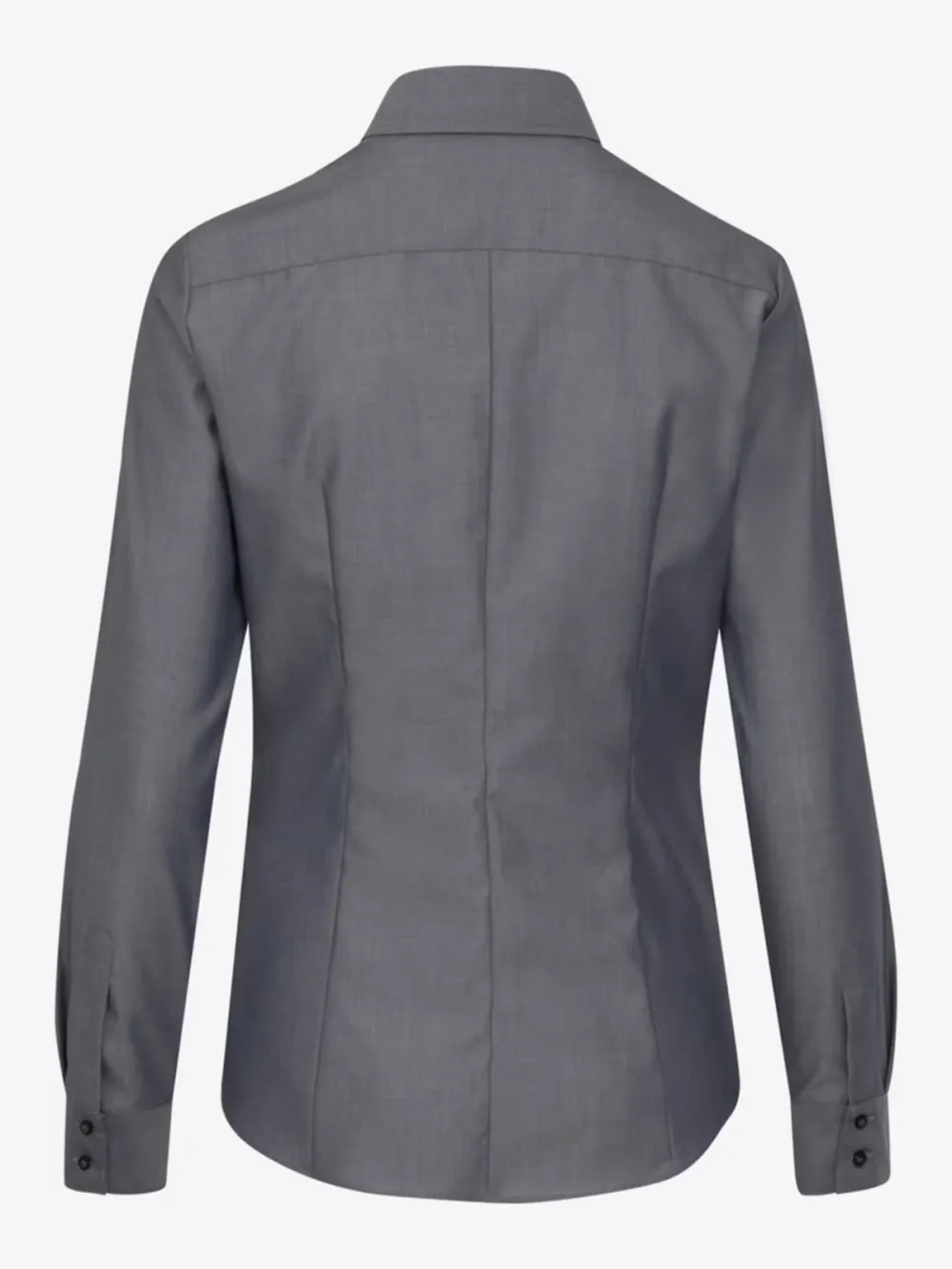 Plain Colored Long Sleeve Casual Style Blouses