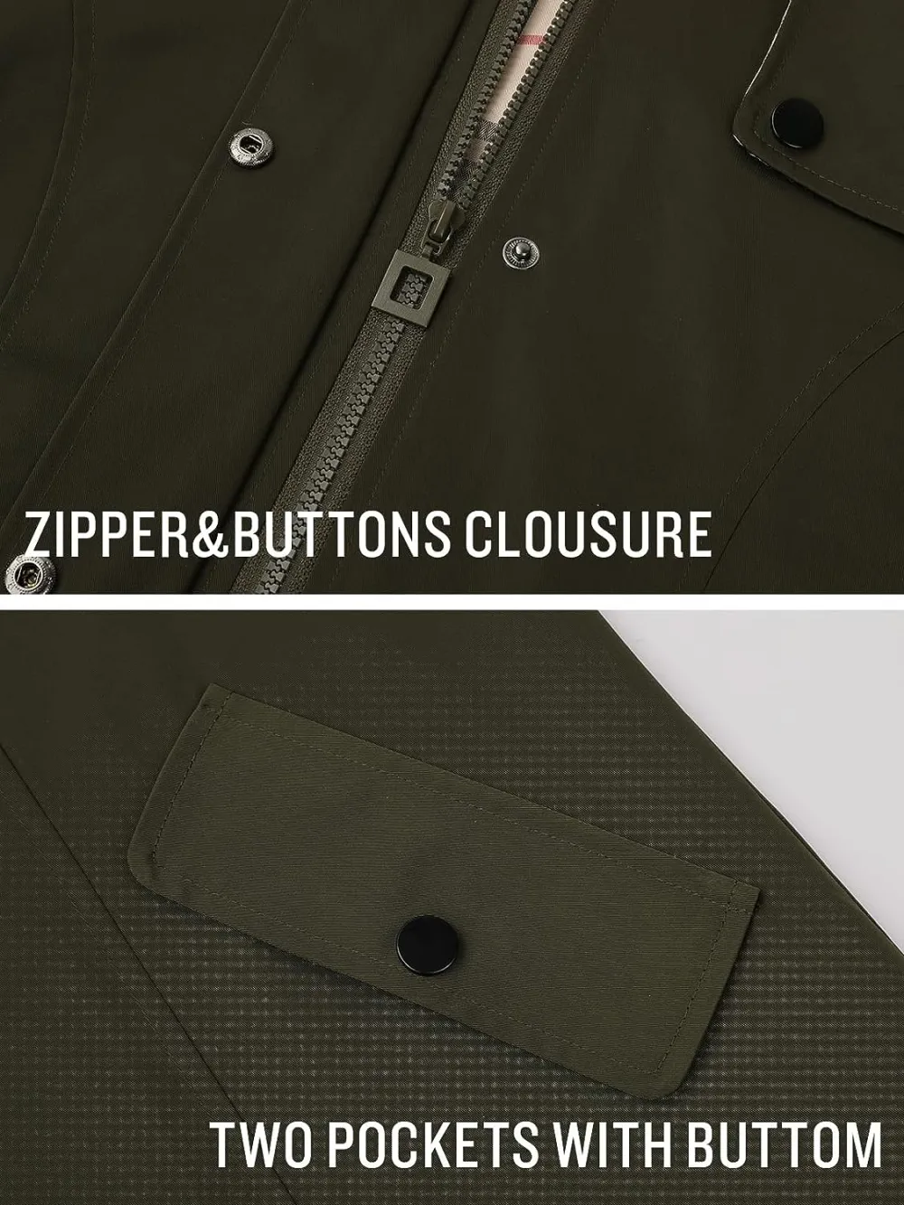 Women's Long Hooded Rain Jacket Outdoor Raincoat Windbreaker