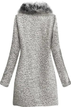 Light gray short coat