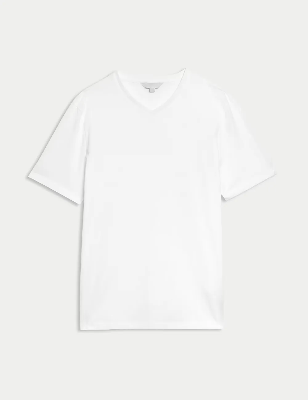 Pure Cotton V-Neck T-Shirt