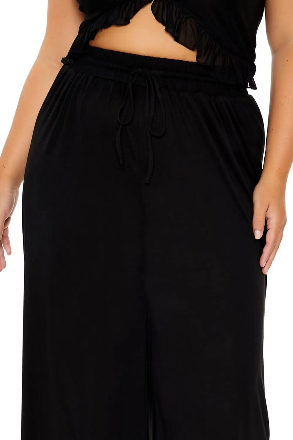 Plus Size High-Rise Pants