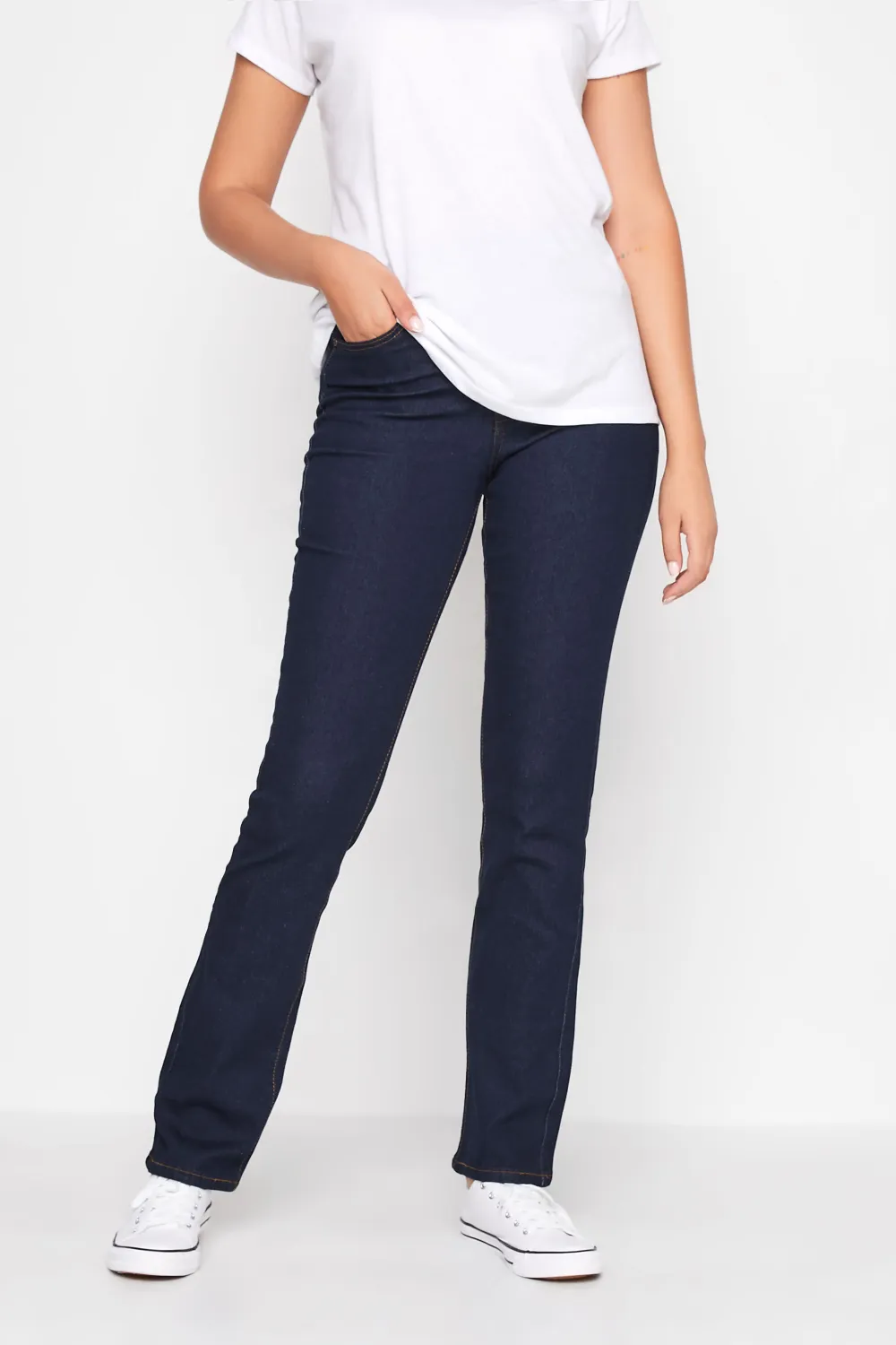 LTS Tall Indigo Blue Straight Leg Jeans