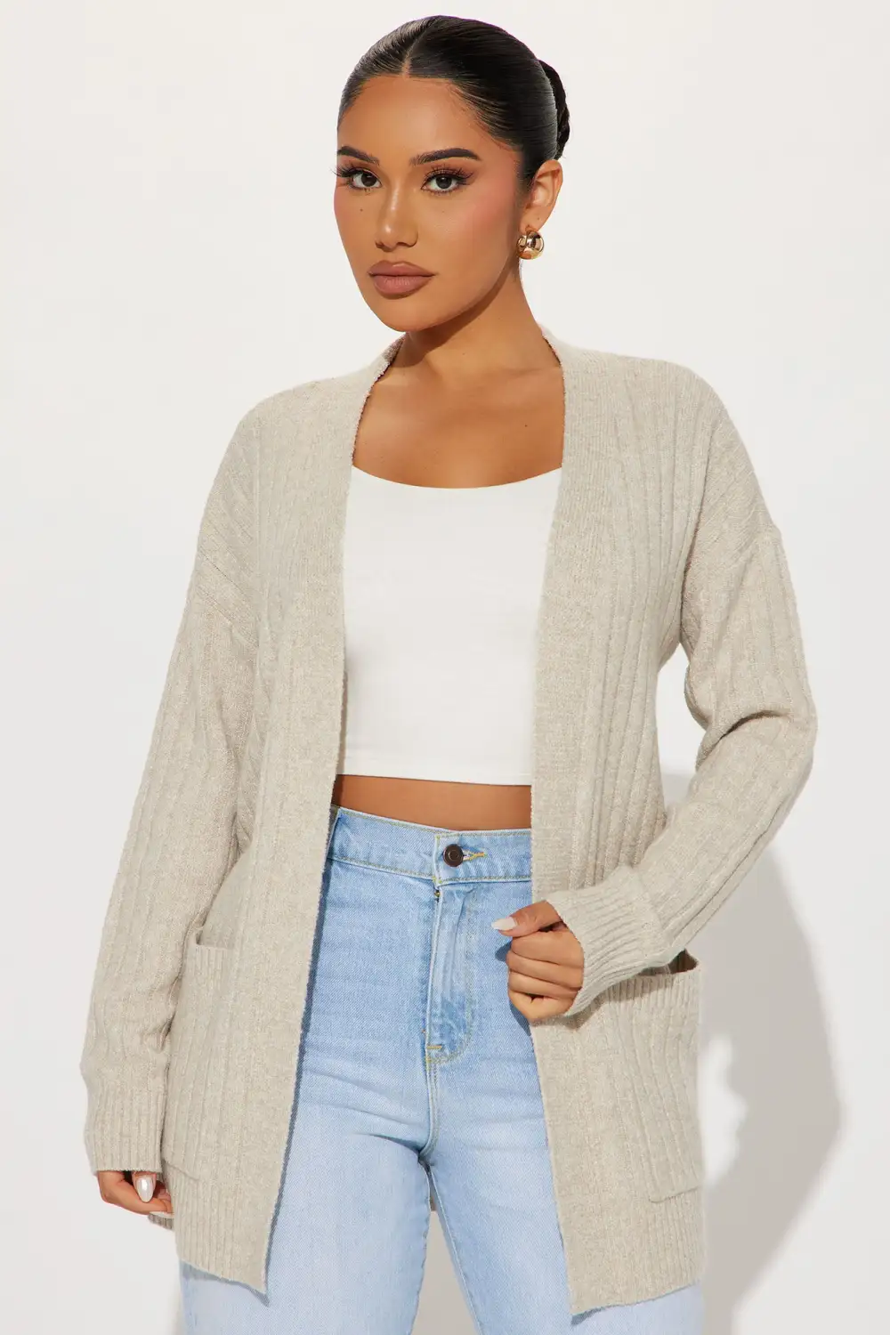 Panorama Cardigan - Oatmeal