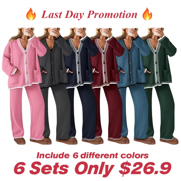 Women's two-piece winter knitted set【CLEARANCE ONLY FOR TODAY】