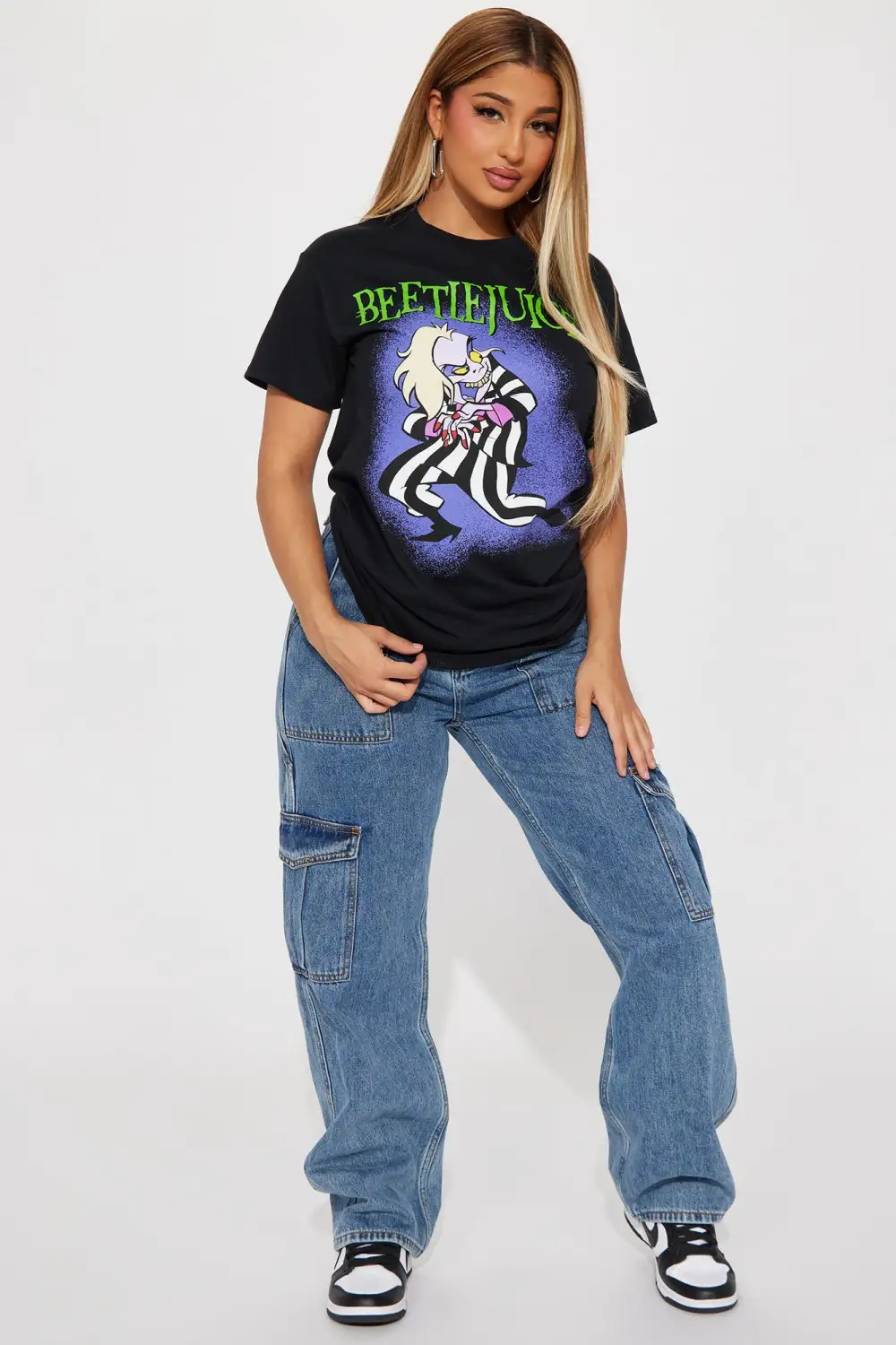 Beetlejuice Graphic Tshirt - Black