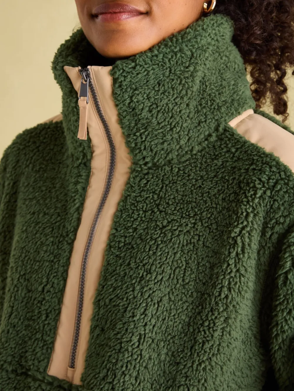 Cotton Green Quarter Zip Fleece