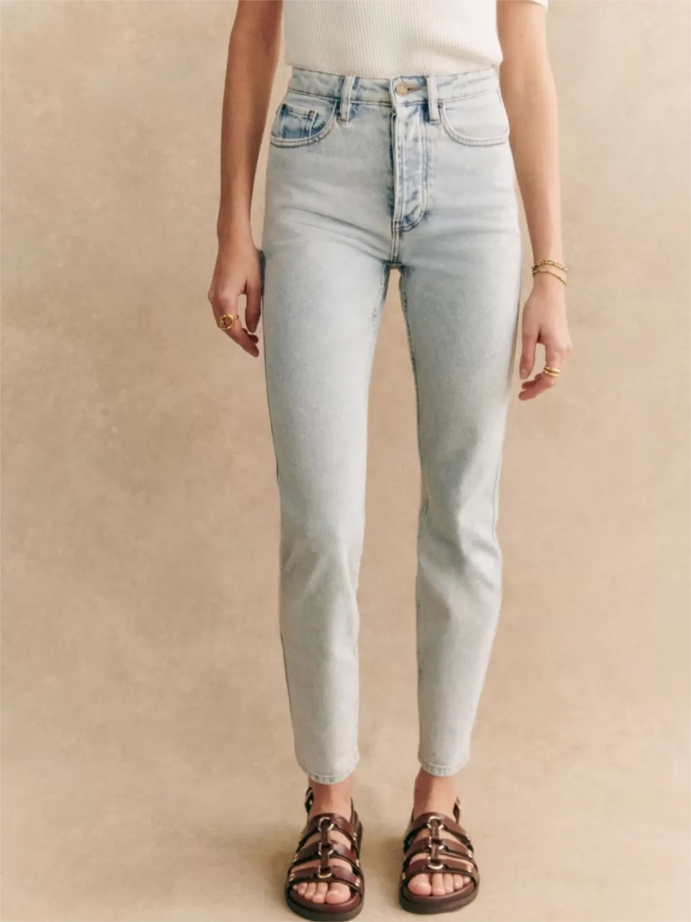 Slight Stretch Wash Blue Denim