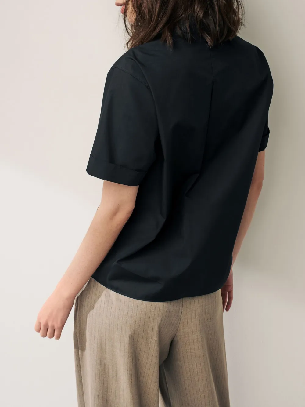 Short Sleeve Collared Shirt