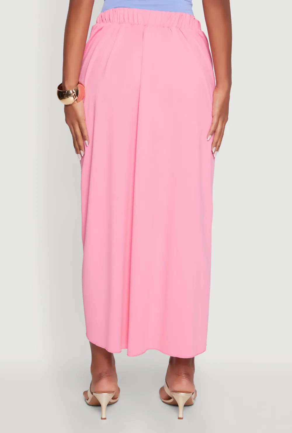 High Slit Bikini Swimsuit Skirt