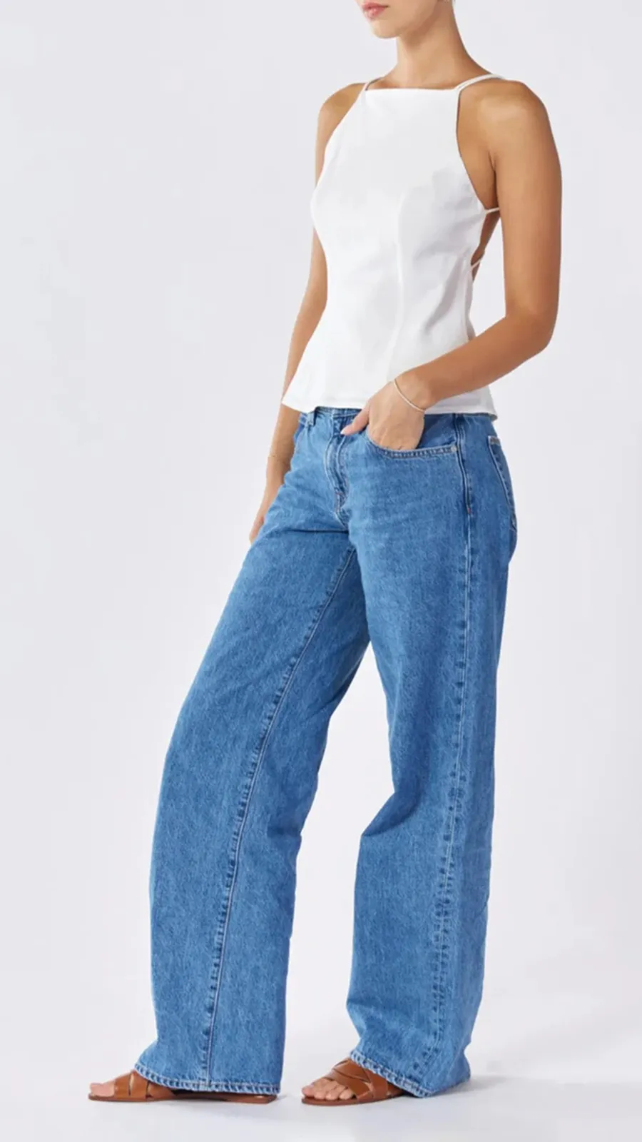 Sexy Back Cross-String Top