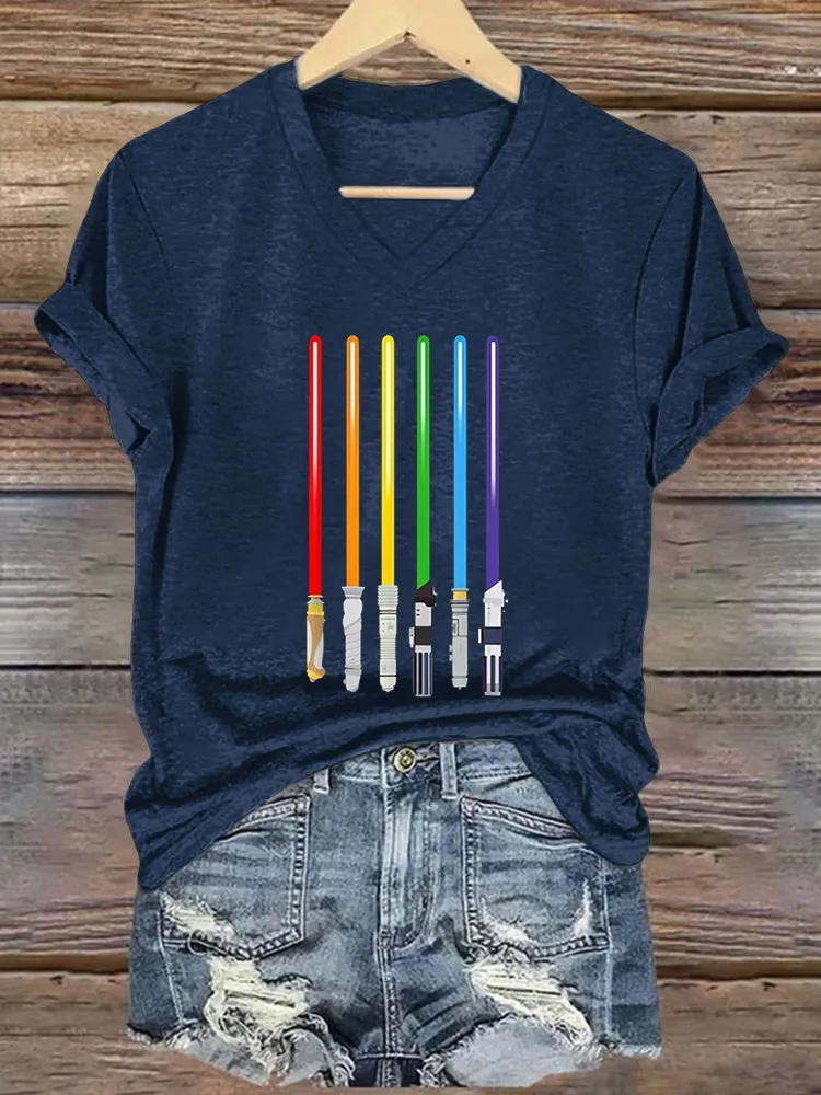 Women'S LGBT Flag Gay Pride T Shirt