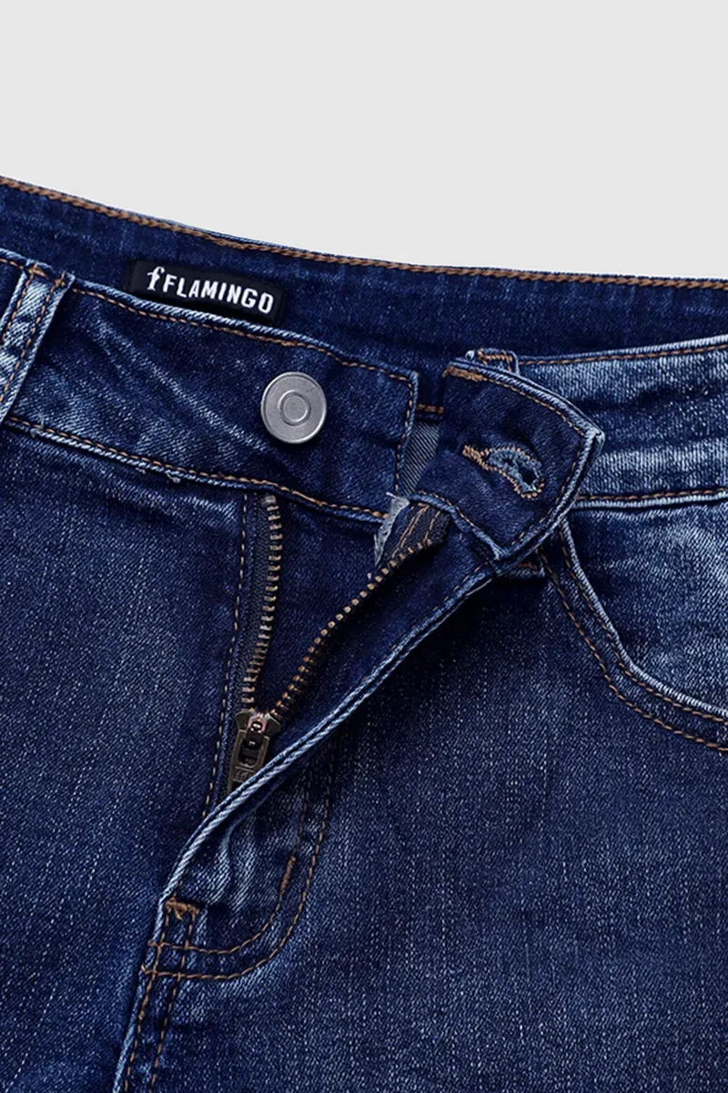 Flap Pocket Low Waist Skinny Cargo Jeans